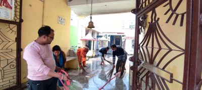 शिवरात्रीको अवसरमा अलखियामठमा वृहत सरसफाई